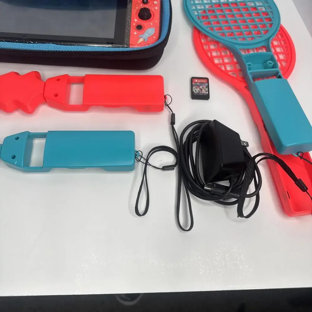Nintendo Switch 32GB Gray Console with Neon Red and Neon Blue Joy-Con A1-01